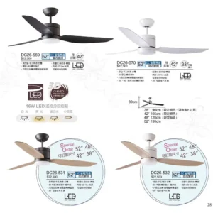 O88-將財-台製吊扇-2027 JC Fan catalog Taiwan-28