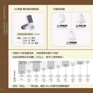 O88-將財-台製吊扇-2027 JC Fan catalog Taiwan-73