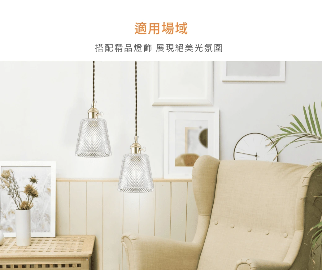 舞光 12W 奶白燈絲燈-H04-LED-E27ED12WN