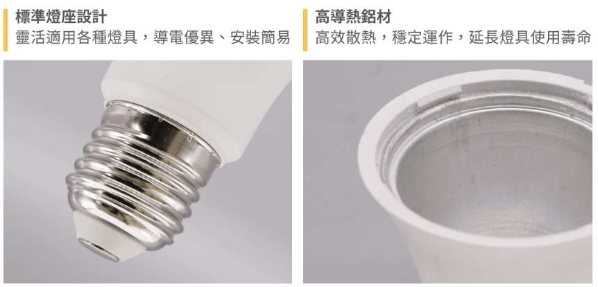 舞光 7W 無藍光燈泡-LED-E277DR9